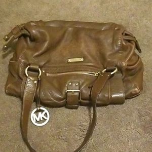Michael kors brown satchel